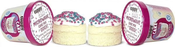 Cuppy Cake Microwave Dog Birthday Cake in a Cup - Ready in 2 Min, Just Add Water and Microwave, All Natural, Pupfetti Sprinkles, Made in USA (Woman Owned)10
