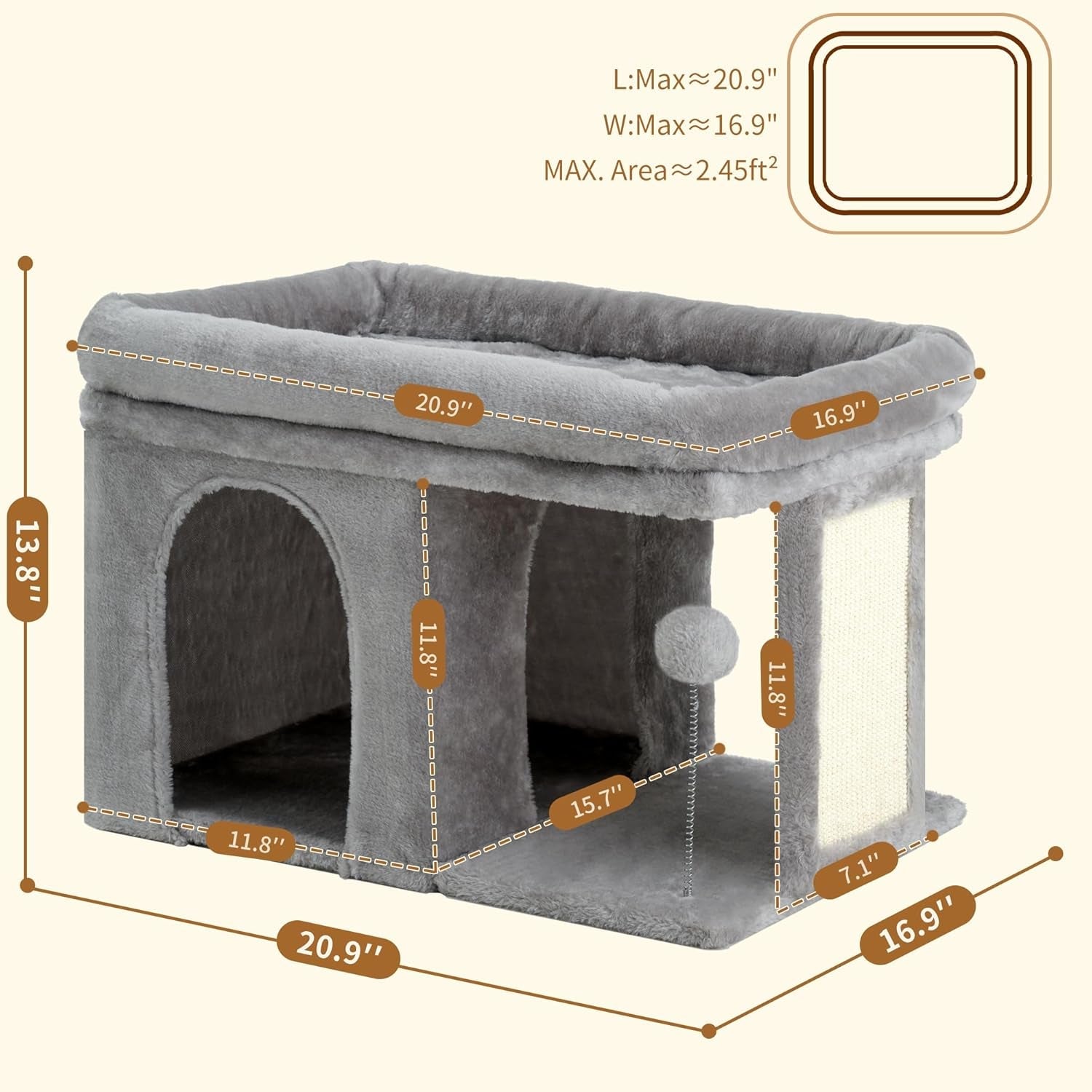 heybly-cat-tree-14-cat-tower-with-large-cat-bed-condo-hct203sw-cat-furniture-for-indoor-cats-large-adult-cat-house-with-scratching-posts-and-spring-balls-for-kittens-light-gray