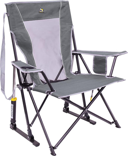 Sunshade Rocker Outdoor Rocking Chair with Canopy7