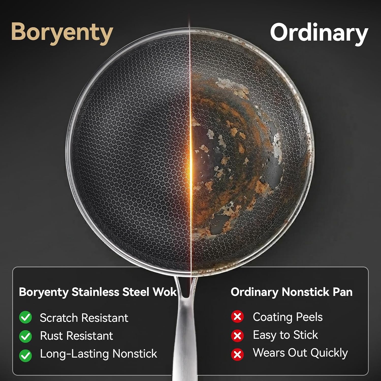 12-2-inch-stainless-steel-honeycomb-wok-pan-with-glass-lid-3-ply-18-10-stainless-steel-stir-fry-pan-flat-bottom-wok-for-induction-gas-electric-and-glass-stoves-4-2-qt