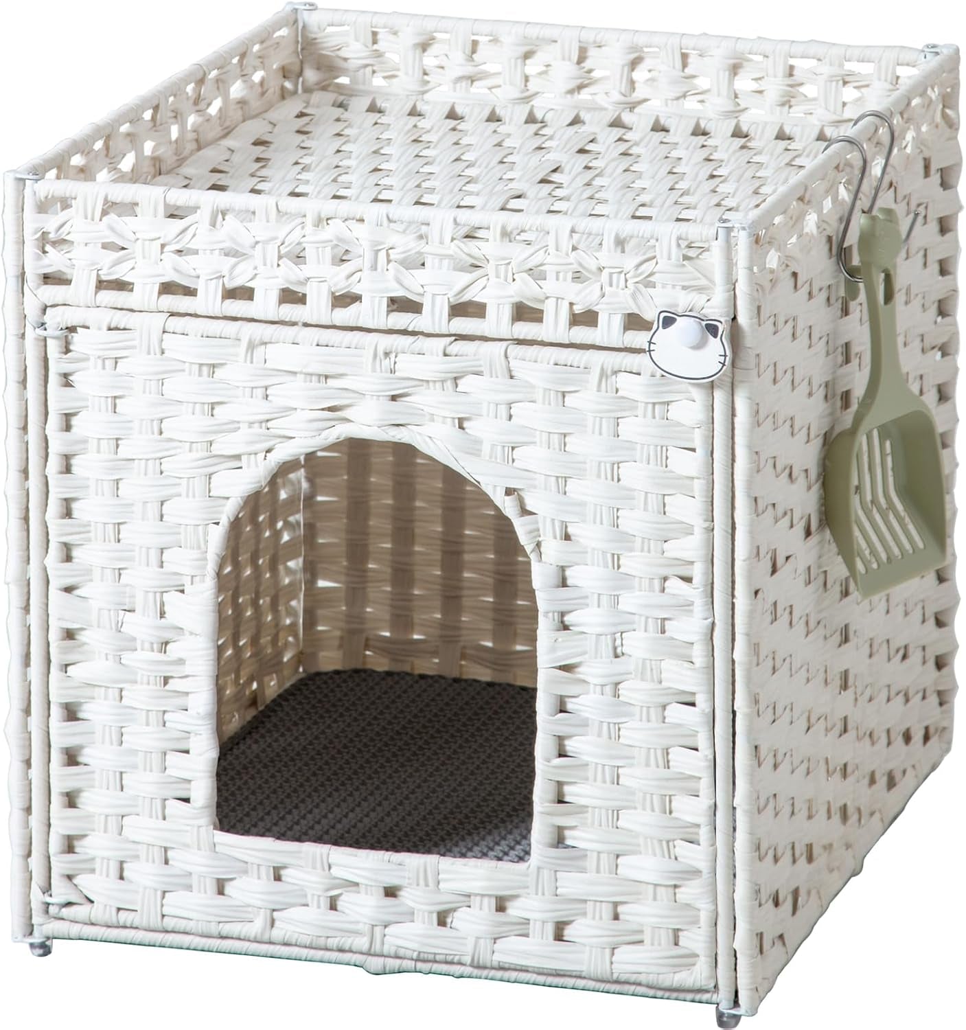 setvson-cat-litter-box-enclosure-furniture-hidden-litter-box-with-mat-and-fence-handwoven-rattan-cat-house-with-two-s-shaped-hooks-for-living-room-bedroom-18-5-x-20-5-x-19-1-inches-natural