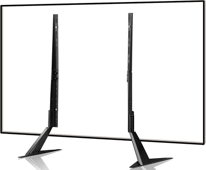 Universal TV Stand, Metal TV Legs for 20-65 Inch Lcd/Led/Oled/Plasma Flat&Curved Screen TV Height Adjustment with VESA 75X75Mm to 800X500Mm Max ML17601