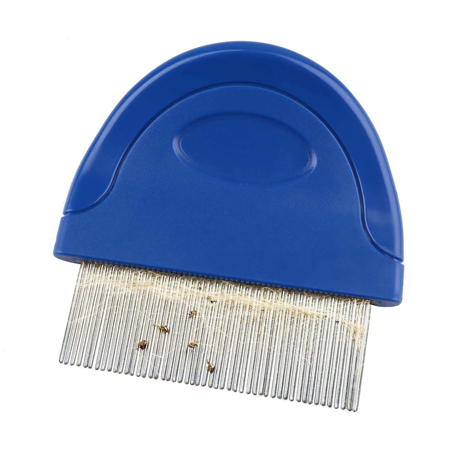 prime-pets-flea-comb-for-dogs-and-cats-stainless-steel-pet-grooming-comb-for-flea-checks-dander-loose-hair-and-tear-stain-debris
