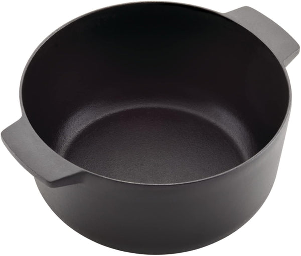 Kitchenaid Seasoned Cast Iron Dutch Oven/Casserole, 6 Quart - Black16