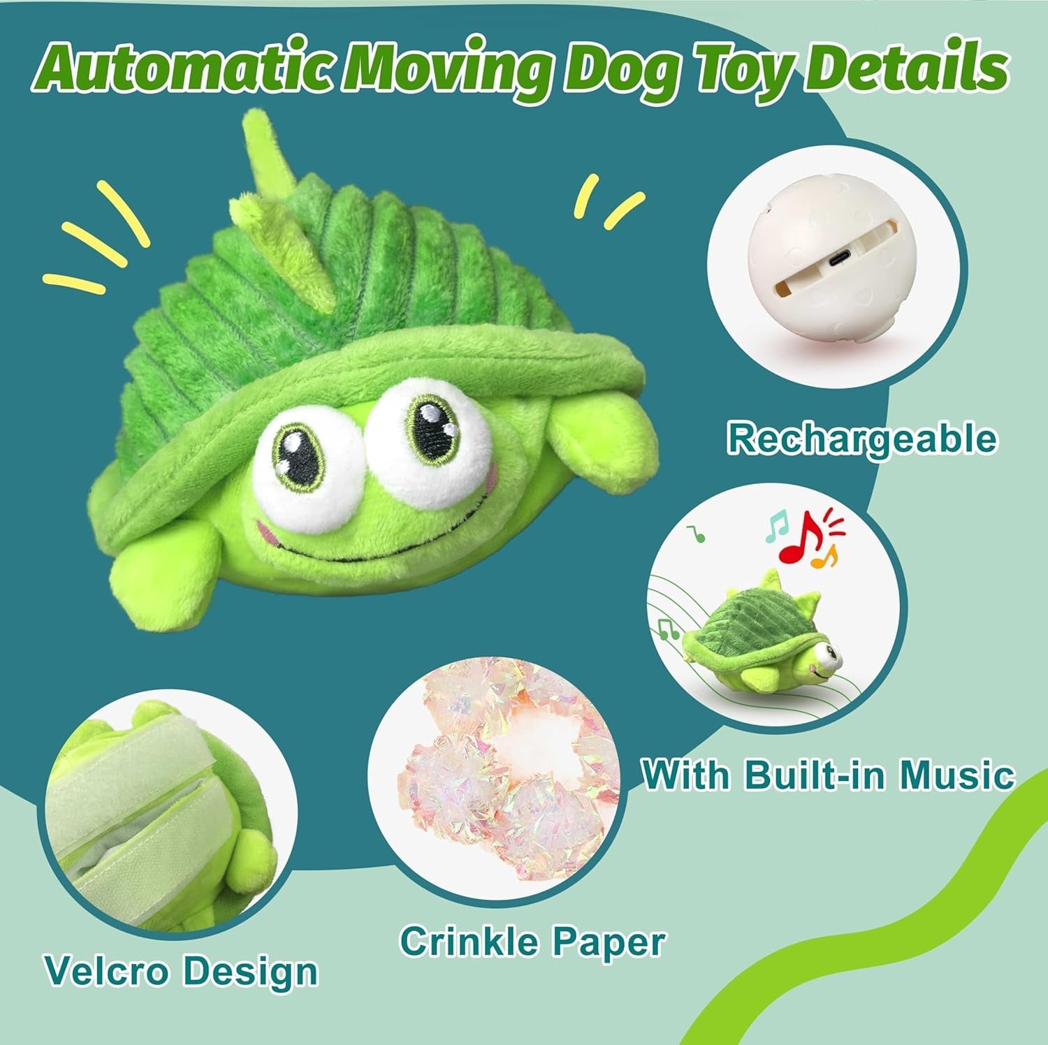 gukco-interactive-moving-dog-toys-plush-chew-toy-with-bouncing-ball-music-recording-rechargeable-self-play-toys-for-small-medium-large-dogs-to-keep-them-engaged-turtle