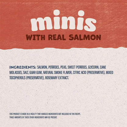 Natural Balance Limited Ingredient Mini-Rewards Salmon Grain-Free Dog Training Treats for Dogs | 5.3 Ounce Canister5