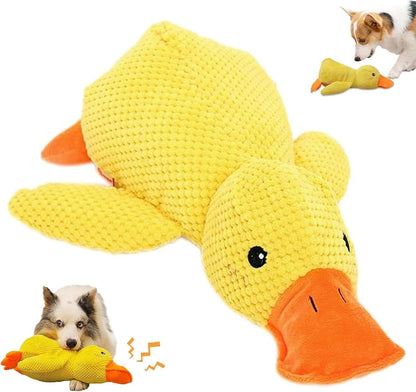 Mellow Dog Calming Duck, 2025 New Yellow Duck Dog Toy, the Mellow Ducks Calming Pillow, Dogs Ducks Toy with Quacking Sound for Indoor Dogs1