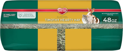 Kaytee Timothy Hearty Hay for Guinea Pigs, Rabbits & Other Small Animals, 48 Oz3