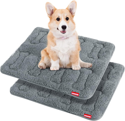 Dog Bed Crate Mat(36" X 23"), Soft Plush Dog Bed Pad Machine Washable Crate Pad, Dog Sleeping Mat with anti Slip Bottom | Machine Washable Crate Pad, Dog Sleeping Mat with anti Slip Bottom14