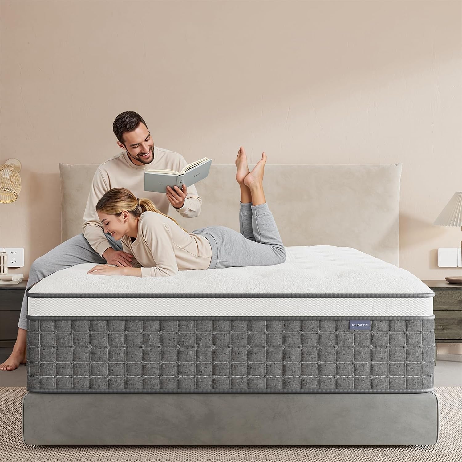 full-size-mattress-12-hybrid-full-mattress-in-a-box-medium-firm-memory-foam-pocket-springs-for-pressure-relief-motion-isolation-certipur-us-certified-fiberglass-free-365-night-trial