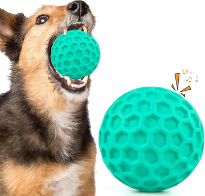 Tough Dog Chew Toys for Aggressive Chewers, Indestructible Dog Balls for Aggressive Chewers, Squeaky Balls for Dogs, Squeaky Toys for Large Dogs, Funny Heavy Duty Ball12