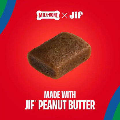 Milk-Bone Soft & Chewy Peanut Buttery Bites, 11.8 Oz. Bag | Soft Dog Treats with Jif Peanut Butter4