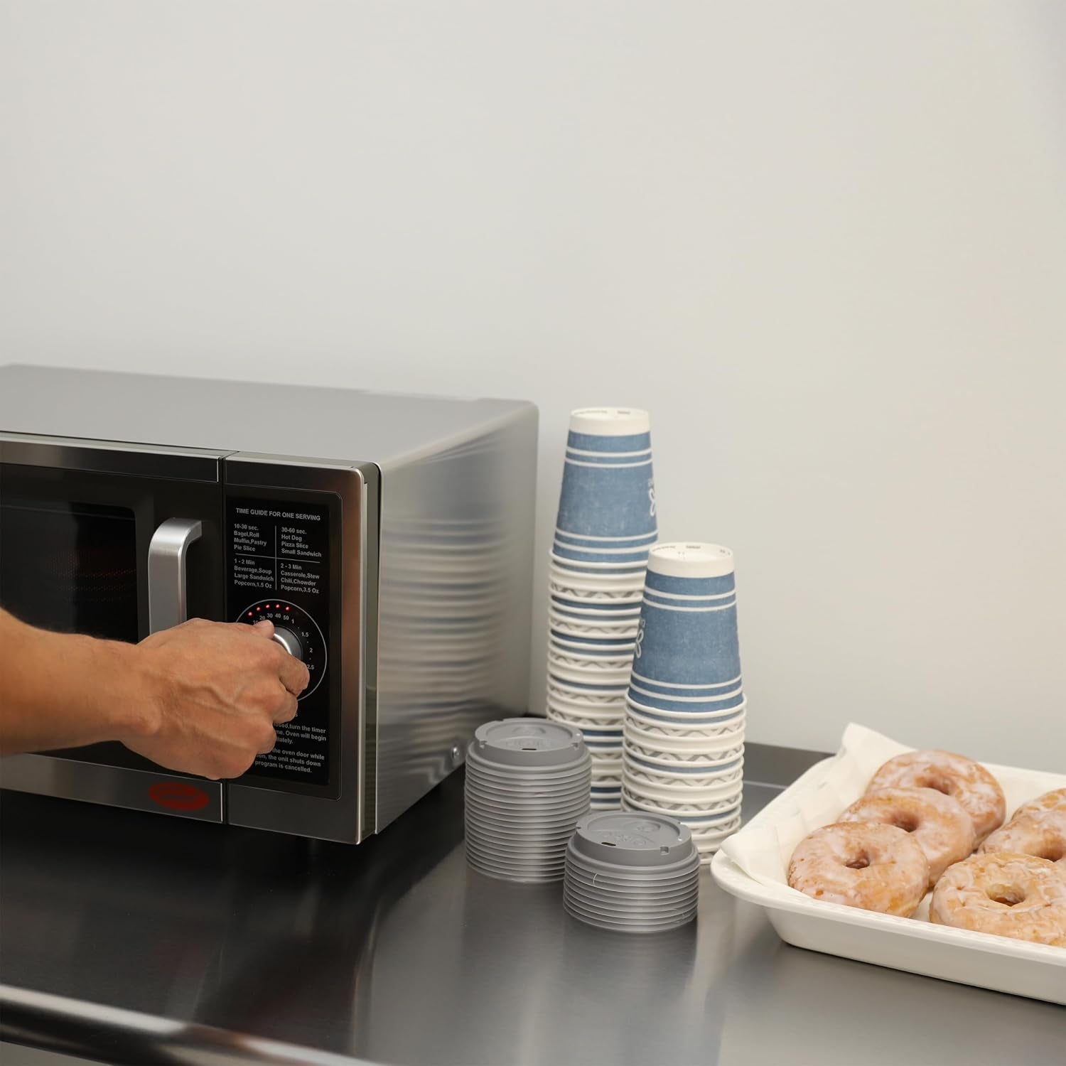 foodservice-commercial-microwave-with-dial-control-10-seconds-to-8-minutes-time-increments-countertop-120v-1000w-1-cu-ft-stainless-steel