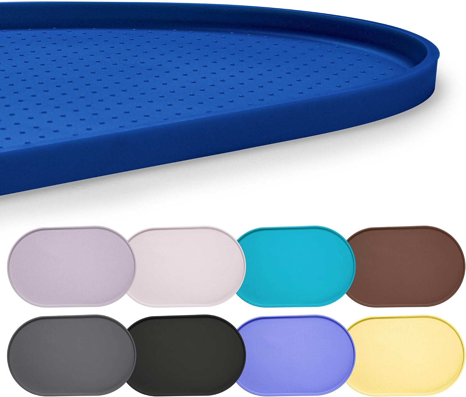 hubulk-100-waterproof-silicone-pet-feeding-mat-with-raised-edge-for-food-and-water-dog-bowl-mats-cat-bowls-placemat-with-high-lip-protects-floor-for-cats-and-dogs-gray-19-l-x-12-w