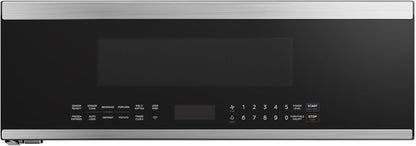 Midea over the Range Microwave Oven, 1.2 Cu.Ft, 1000W, Stainless Steel | Slim Low Profile Microwave, Sensor Cook, 400 CFM Vent Fan, Voice Control, Smarthome Compatible1