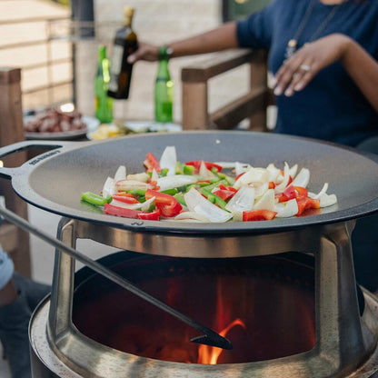 Solo Stove Large Cast Iron Wok Top, Stir Fry Pan, Cooktop for Bonfire and Yukon Fire Pit, Fireplace Accessory, Cooking Surface: 18", Depth: 2.5", Weight: 12.5 Lbs | Cooktop for Bonfire and Yukon Fire Pit, Fireplace Accessory, Cooking Surface: 18", Depth: 2.5", Weight: 12.5 Lbs3