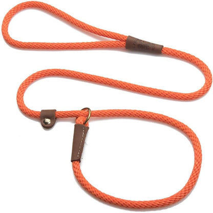 Mendota Pet Slip Leash - Dog Lead and Collar Combo - Made in the USA - Mocha, 3/8 in X 6 Ft - for Small/Medium Breeds62
