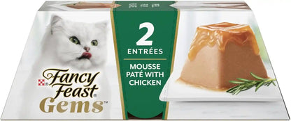 Purina Fancy Feast Gems Chicken Wet Cat Food Variety Box, 4 Oz, 8-Pack1
