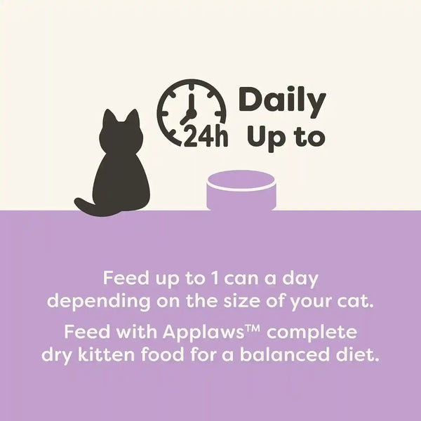 Applaws Kitten Variety in Broth Wet Food, 3-Flavor 16-Pack 2.47 Oz Cans | Tuna, Salmon & Chicken Variety, 100% Natural, High Quality Protein, Limited Ingredient, Complementary Wet Food, Grain Free5