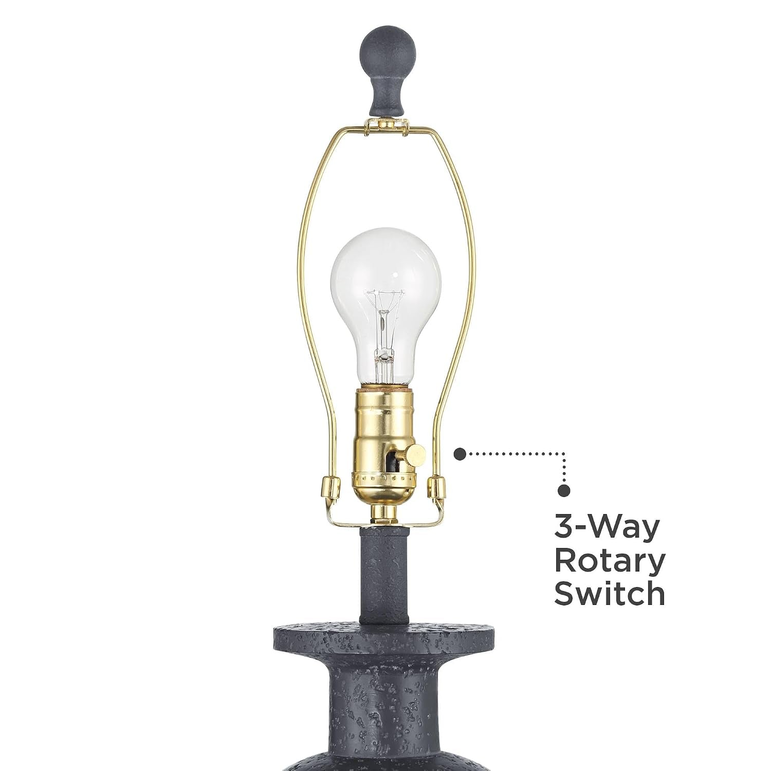 glenwood-28-tall-3-way-table-lamps-set-of-2-charcoal-gray-farmhouse-rustic-country-cottage-living-room-bedroom-bedside-nightstand-house-office-home-reading-kitchen-entryway-white-shade