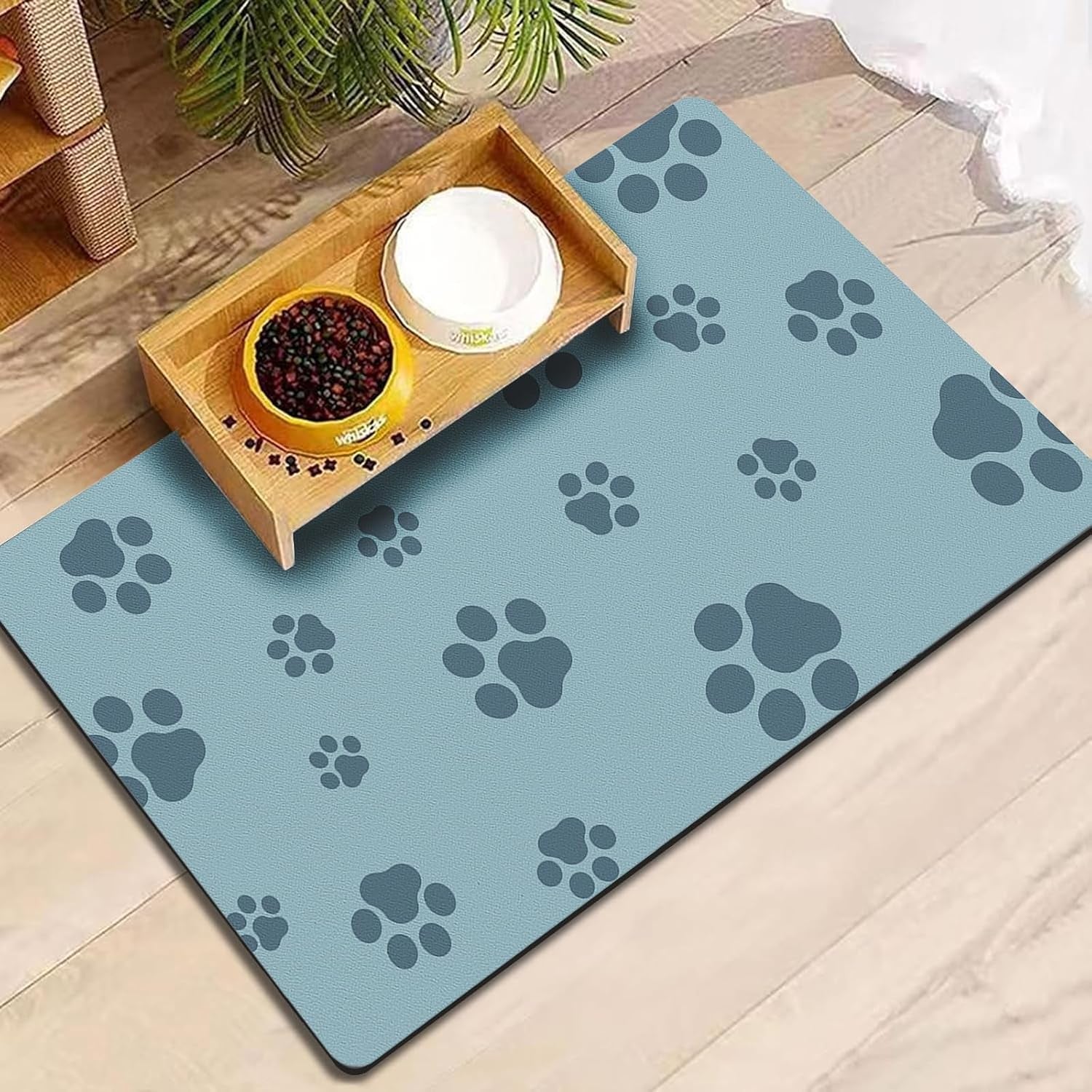 dog-food-mat-for-food-and-water-absorbent-pet-feeding-non-slip-backing-cat-dog-bowl-mat-no-stains-quick-dry-placemat-with-footprints-for-messy-brown-20-12