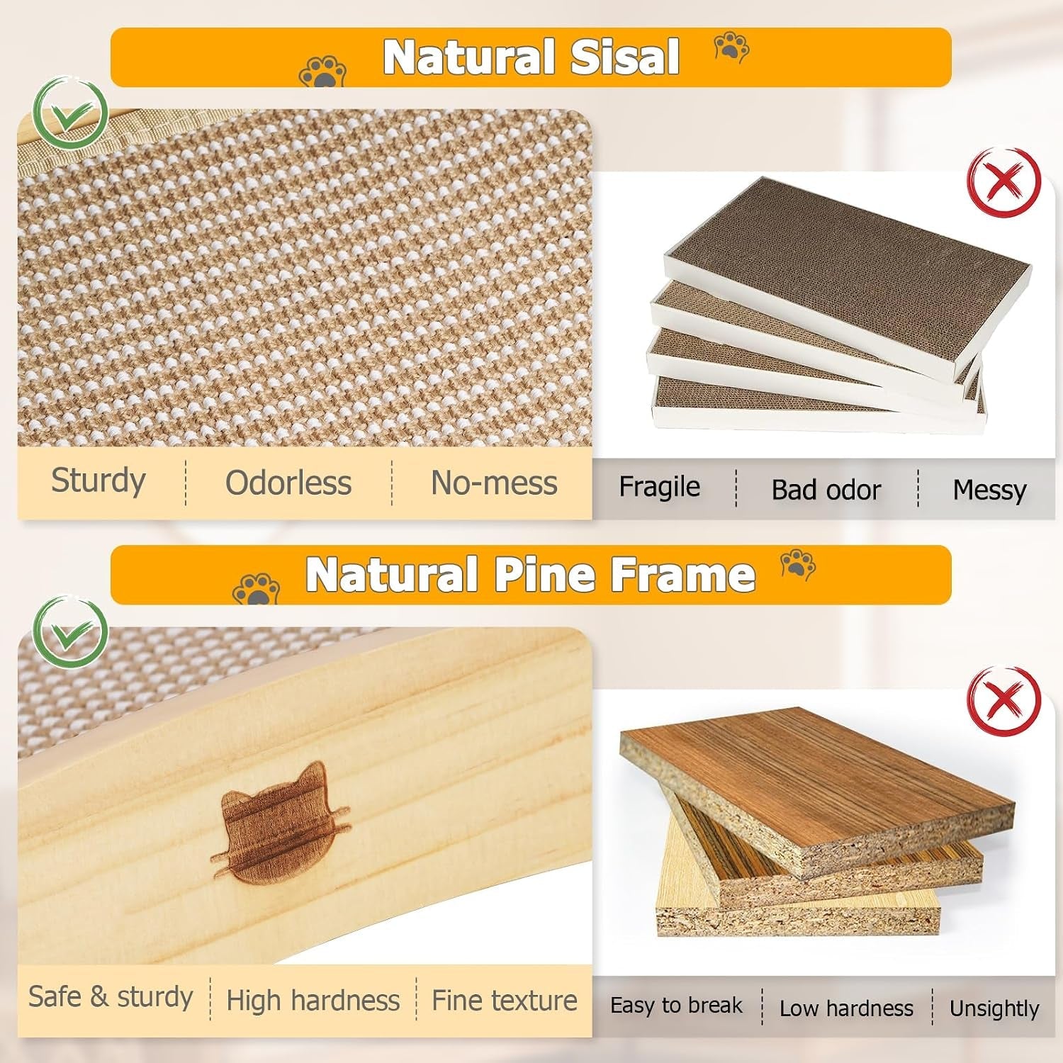 3-in-1-sisal-cat-scratcher-bed-solid-pine-cat-scratcher-with-balls-natural-extra-large-cat-scratching-post-with-hammock-cat-scratcher-for-scratch-play-rest-cat-furniture-for-indoor-cats-kitten