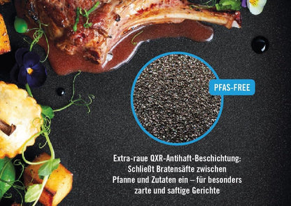ECO LITE WOK 12" Made in Germany. Made from 100% Recycled Aluminum.Pfas-Free Diamond QXR Non-Stick Coating4