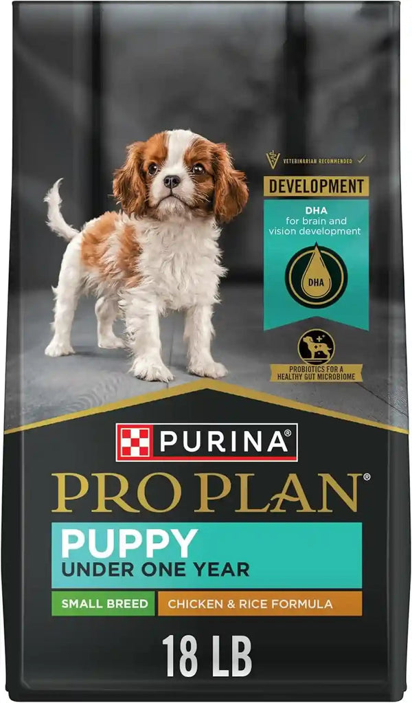 Purina Pro Plan High Protein Small Breed Puppy Food DHA Chicken & Rice Formula - 6 Lb. Bag12