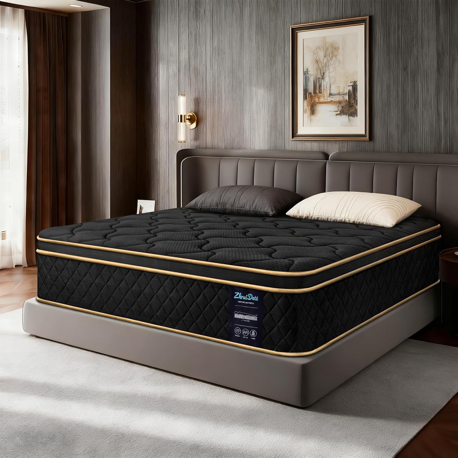 queen-mattress-12-inch-medium-firm-hybrid-mattress-queen-size-memory-foam-pocket-springs-queen-bed-matress-in-a-box-for-all-sleeping-positions-motion-isolation-comfortable-sleep-black-queen-12-inch