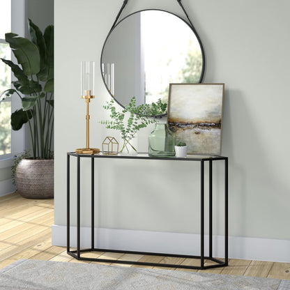 Frieda 26.68" Tall Table Lamp with Glass Shade in Brass/Clear | Sleek Candlestick-Base Design with a Seeded Glass Cylinder Shade Offeris Ambient Light for Living Rooms, Hallways, or Offices2