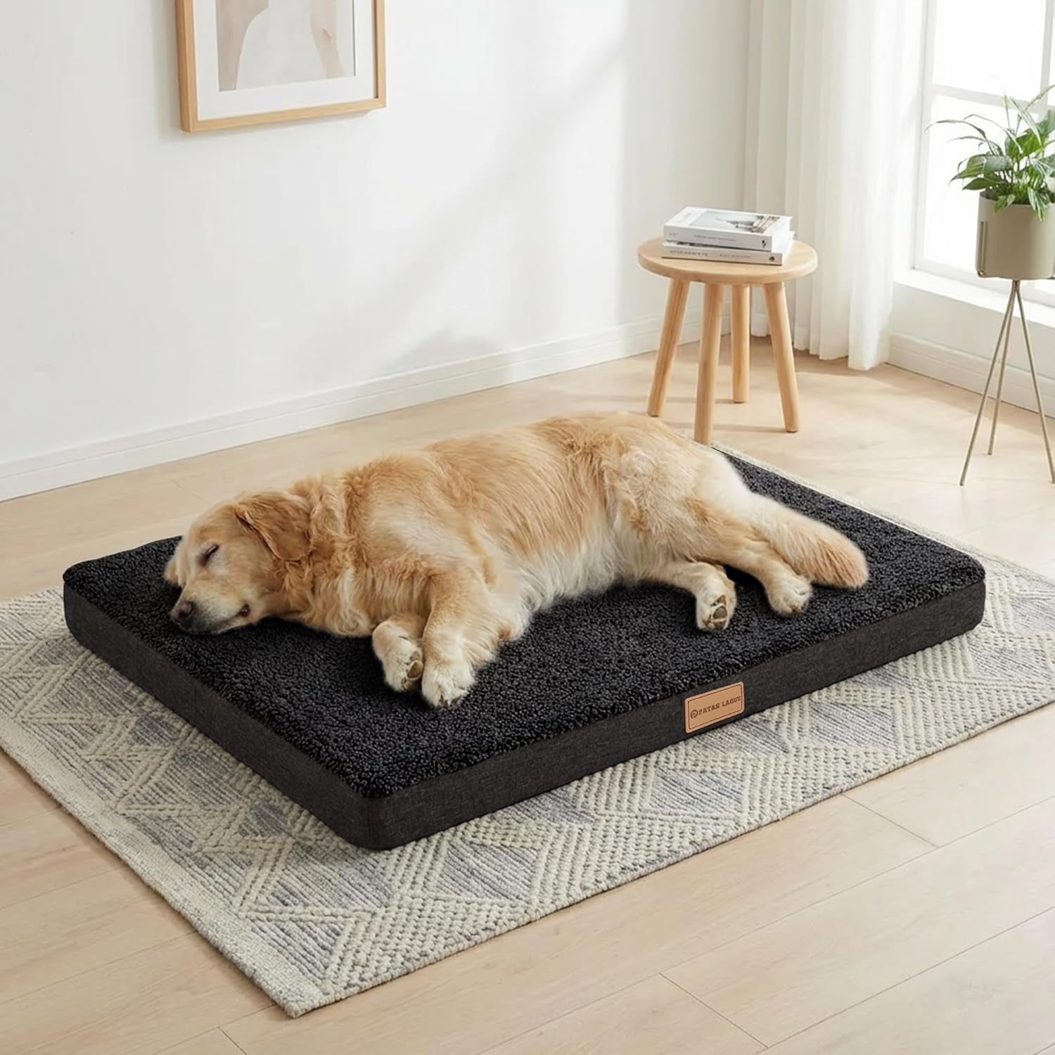 patas-lague-orthopedic-dog-bed-large-sized-dog-36x24-soft-waterproof-egg-crate-foam-medium-pet-crate-beds-mat-with-removable-washable-cover-and-non-slip-bottom-black