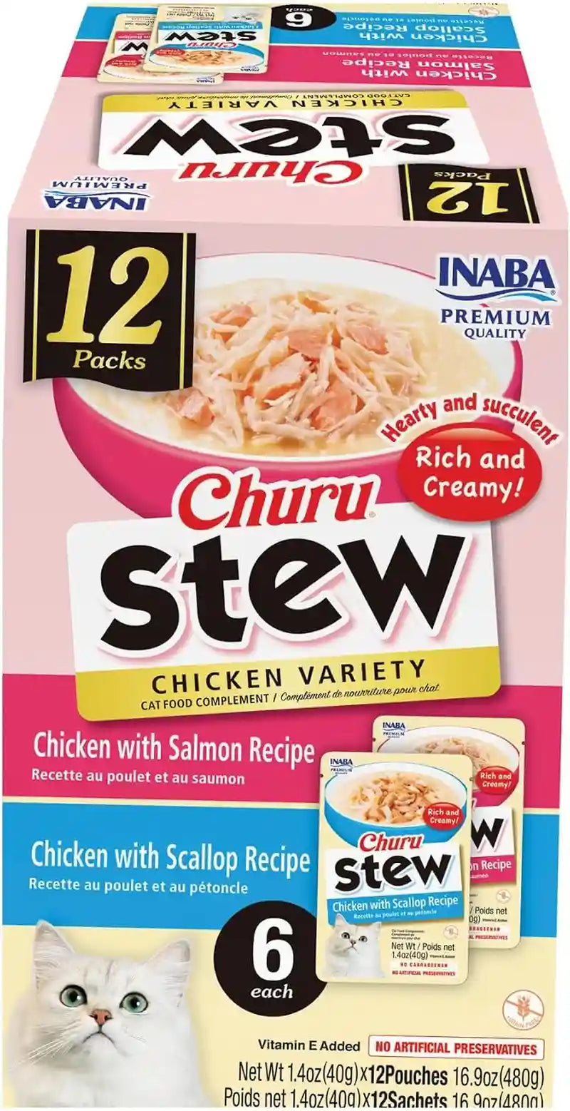 inaba-churu-stew-for-cats-creamy-puree-side-dish-pouch-1-05-oz-pouches-15-pouches-total-chicken-variety