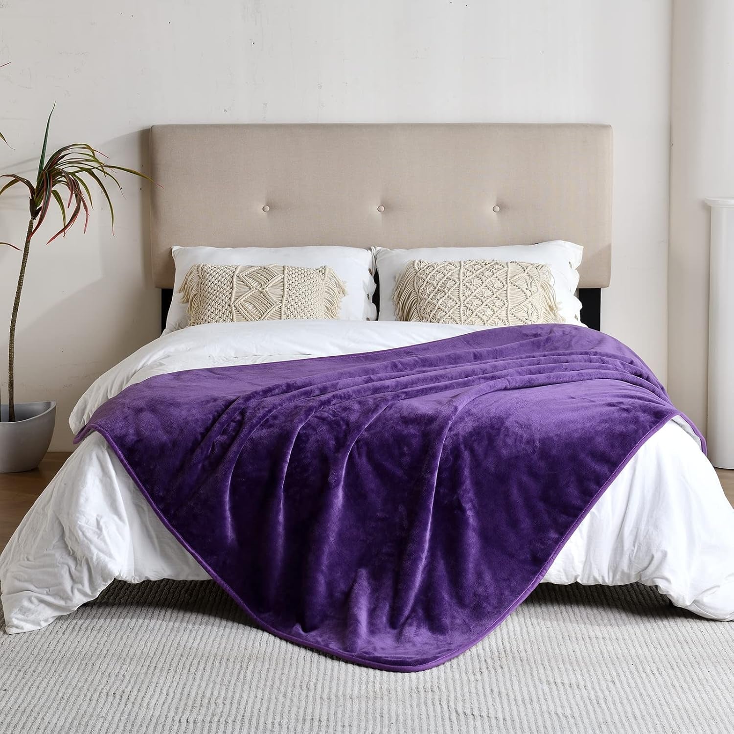 waterproof-blanket-for-bed-couch-sofa-soft-liquid-pee-proof-pet-blanket-for-dog-puppy-cat-reversible-sherpa-fleece-furniture-protector-dark-purple-50x60-inches