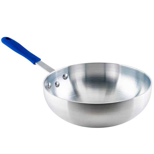 Aluminum Stir Fry Pan, 11-Inch,Silver | Deep Sides, Great for Sauteing, Searing, Frying and Restaurant Kitchens1