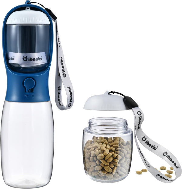 Cibaabo Dog Water Bottle Portable with Food Container & Filter for Travel | Feeding & Hydration | Travel Water Bowl | Portable Pet Dispenser | Dog Gifts | Puppy Essentials | for Hiking Camping Beach18