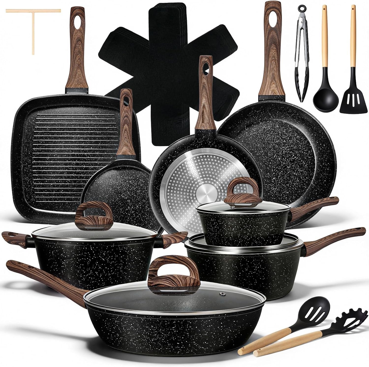 25-pcs-pots-and-pans-set-nonstick-ceramic-cookware-sets-healthy-non-toxic-large-capacity-induction-compatible-cooking-set-with-frying-pans-saucepans-pfas-ptfe-pfoa-free-classic-black