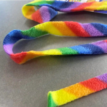Cat Dancer Products Rainbow Cat Wand Charmer, Safe Teaser Wand for Indoor Cats & Kittens, Flexible Exercise Toy Made of Multicolor Fabric Ribbon, for Medium Breeds10