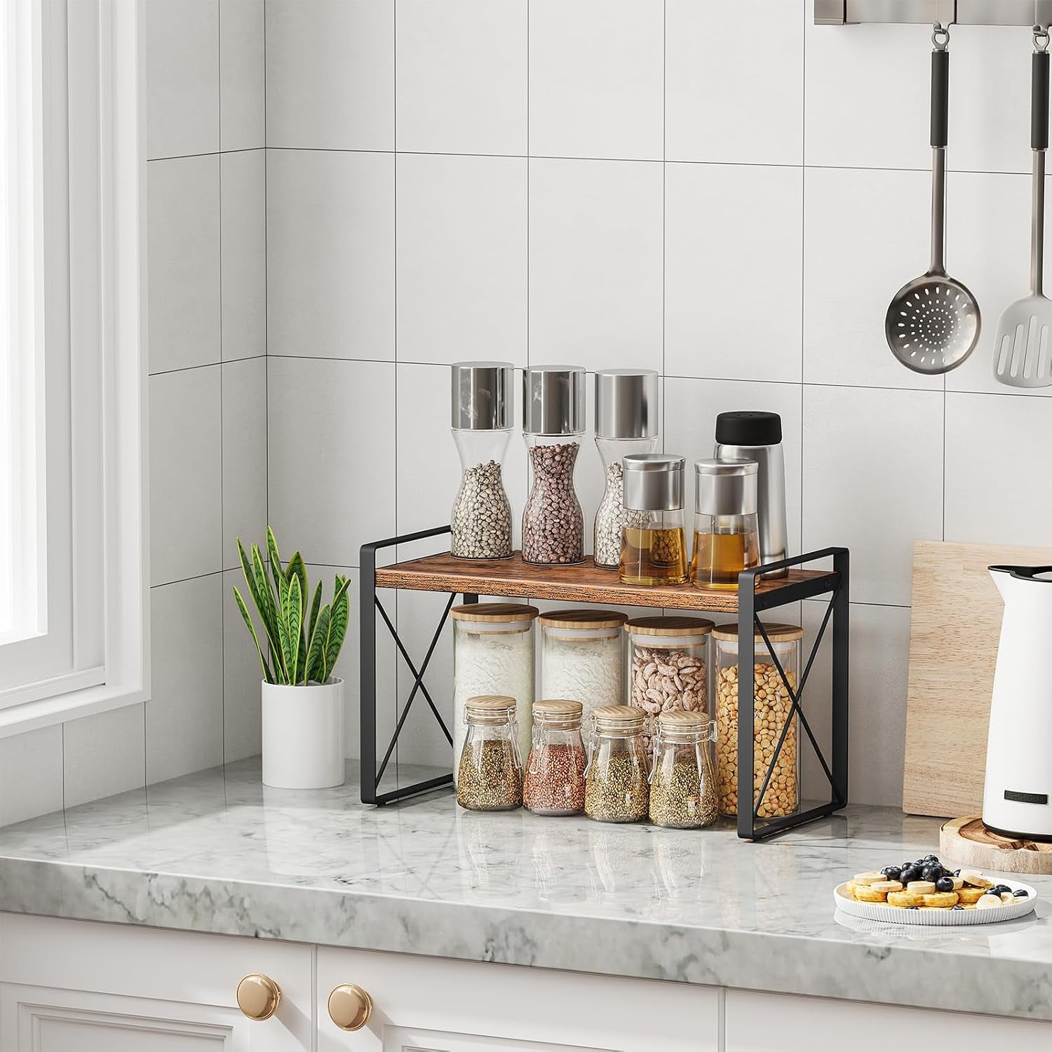 countertop-shelf-organizer-cupboard-stand-spice-rack-retro-style-cabinet-shelf-for-pantry-kitchen-bathroom-reading-room-bedroom-to-save-space-7-8-d-x-15-7-w-x-9-4-h-rustic-brown