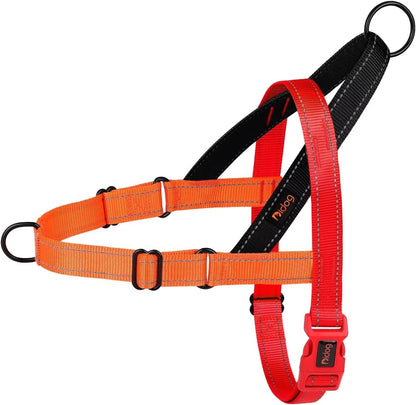 Didog No Pull Dog Harness for Large Dogs, Soft Padded Handle, Green, L | Quick Fit, Easy on and Off, Front Adjustable, Lightweight Vest, Colorful Reflective Strips, Easy for Walking and Training7
