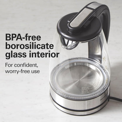 4-Slice Toaster Oven & 1.7L Glass Electric Kettle W/Auto Shutoff, Boil Dry Protection7