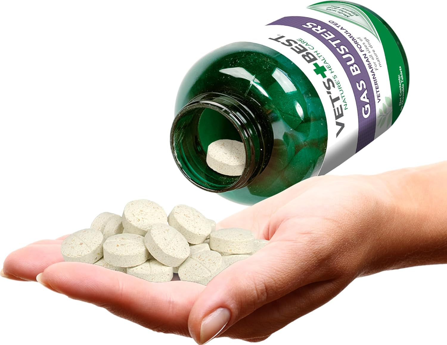 vets-best-gas-busters-digestive-support-tablets-for-dogs-90-count-helps-relieve-gas-bloating-constipation-supports-healthy-digestion-chewable-daily-digestive-aid-for-dogs