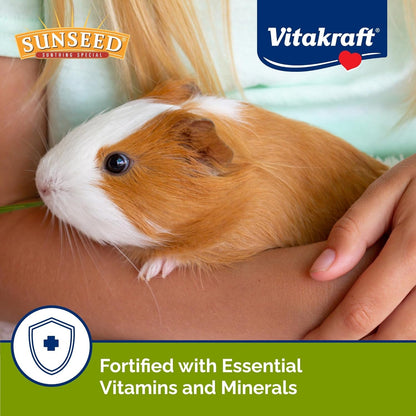 Sunseed Vita Prima Guinea Pig Food 4 Lbs. with Timothy Hay, Alfalfa, Vegetables, Seeds Grains, and Added Vitamin C for Wholesome Daily Nutrition and Enriched Small Animal Diet5