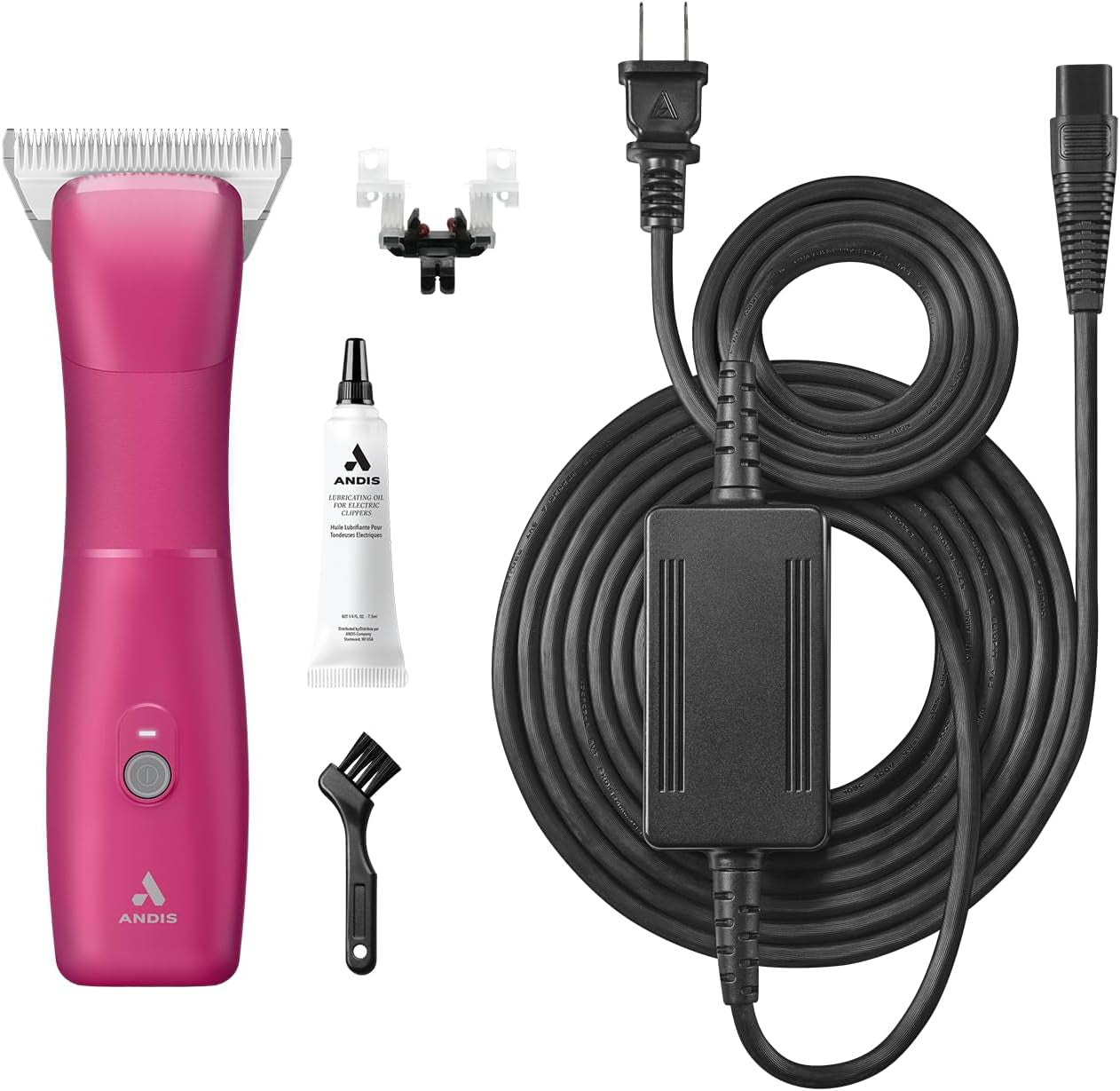 andis-562772-emerge-cord-cordless-clipper-includes-30-ceramicedge-pink-wide-ceramic-blade-runs-cooler-powerful-motor-detachable-blade-system-dog-grooming-clipper