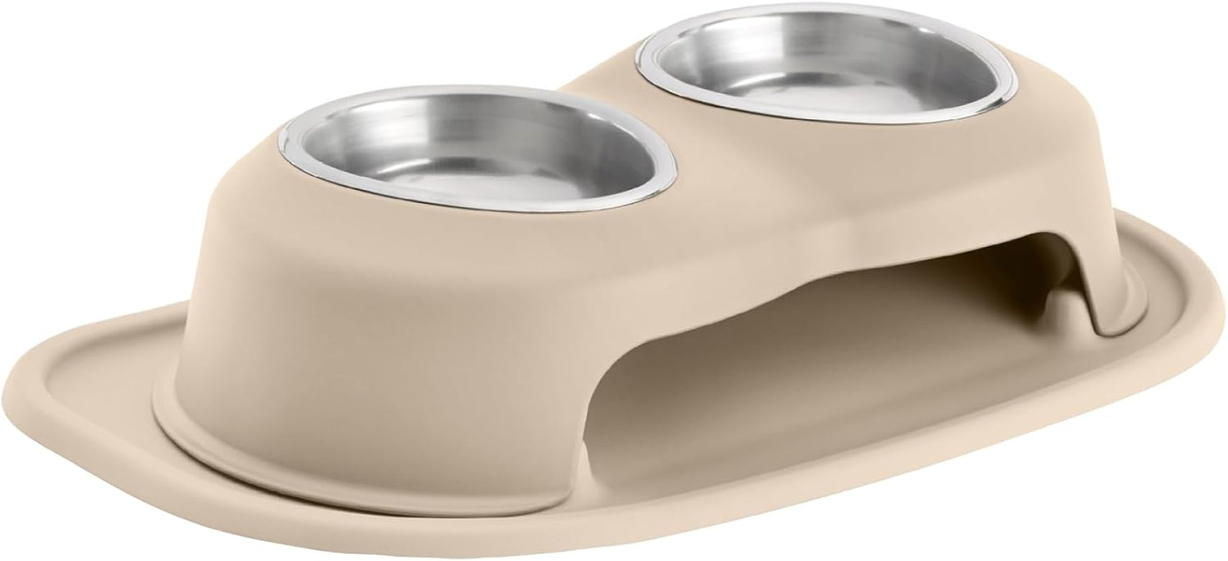 weathertech-double-high-pet-feeding-system-elevated-dog-cat-bowls-8-inch-high-dark-grey-dhc3208dgdg