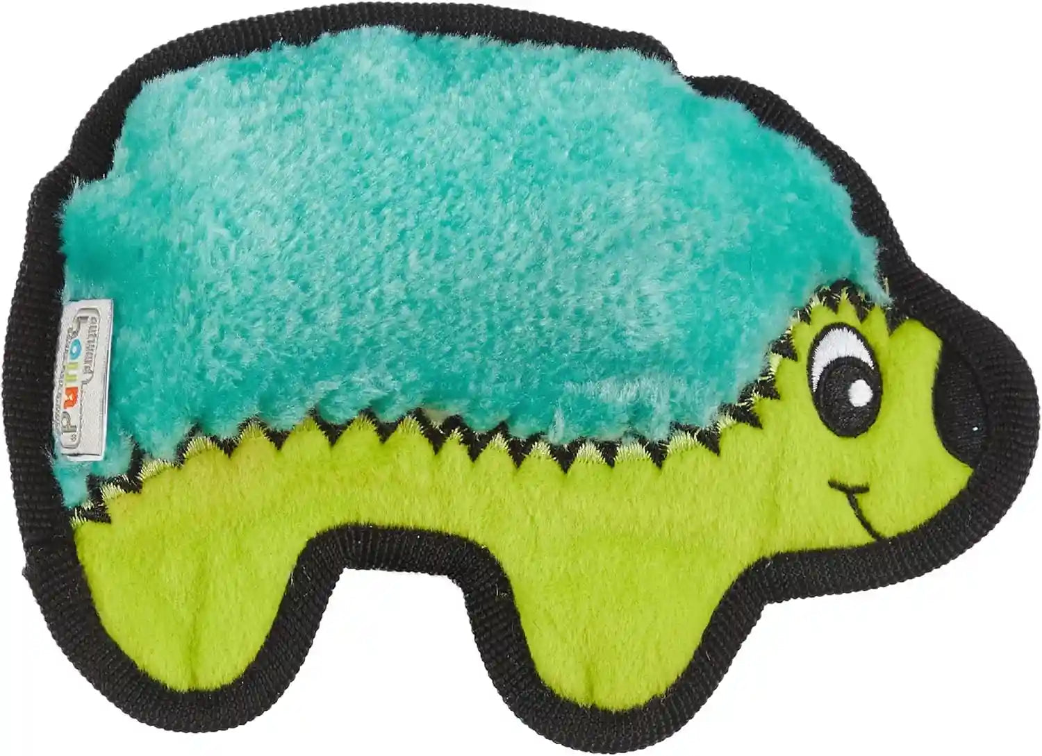 outward-hound-durablez-minis-squeaky-plush-dog-toy-no-stuffing-for-less-mess-interactive-tough-jumbo-squeaker-puppies-small-dogs-pig-6-8