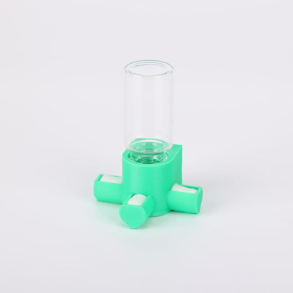 Jumping Spider Water Dispenser, Magnetic Hanging Feeder,Suitable for Jumping Spiders,Tarantulas, Praying Mantises,Arboreal Animals, and Other Small Animal Enclosure Accessories,5Ml (Wooden)12