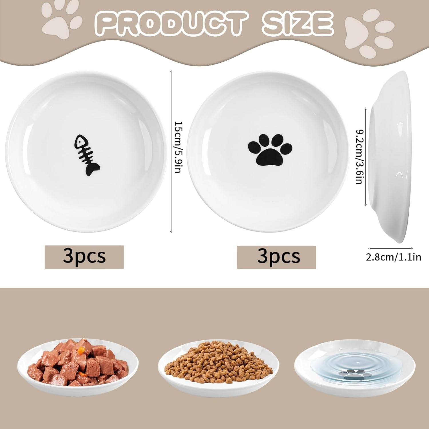 6-pack-cat-food-bowl-ceramic-cat-bowls-anti-whisker-fatigue-cats-bowl-set-5-5-inches-shallow-wide-kitten-plates-for-food-and-water-white-a