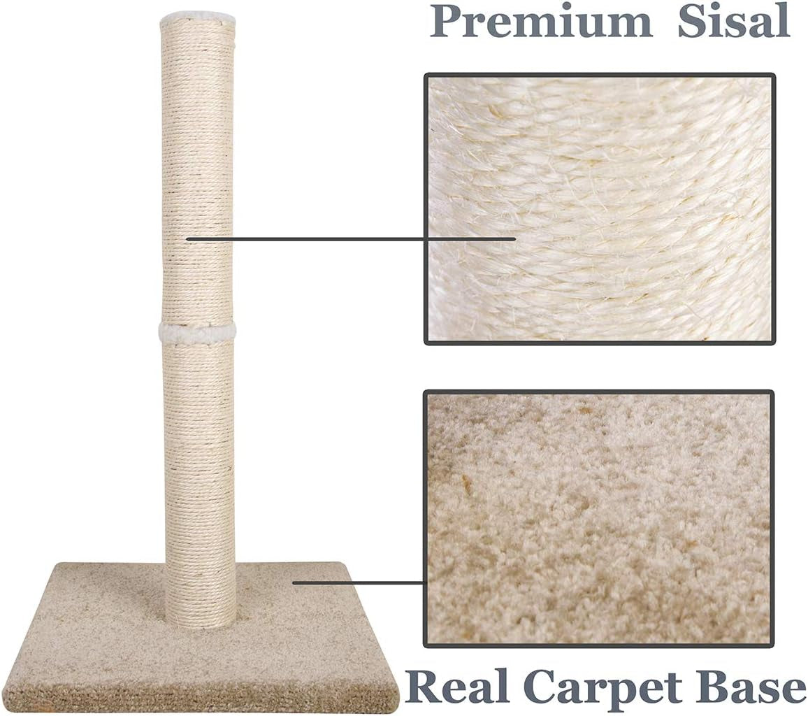 cat-scratching-post-carpet-tall-big-sisal-rope-cat-scratch-pole-for-cats-and-kittens-stable-carpeted-heavy-base-beige-yellow