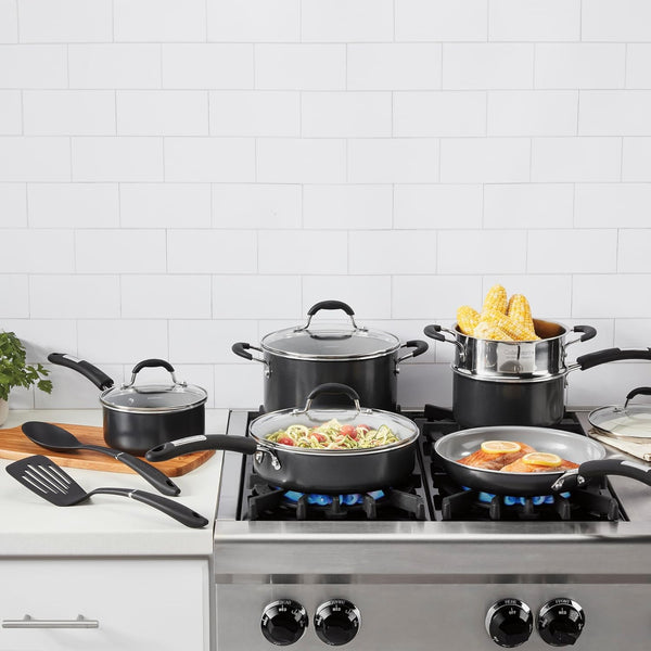 , 12-Piece Classic Ceramic Nonstick Set, 35C-12BK2