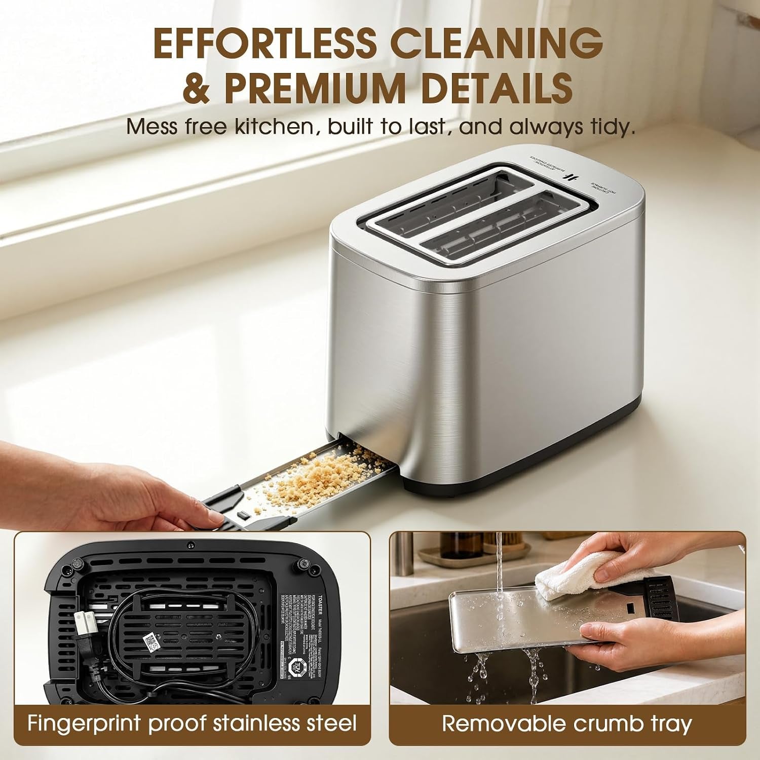 2-slice-toaster-with-touch-screen-1-5-extra-wide-slots-for-bagels-thick-bread-stainless-steel-digital-countdown-timer-6-shade-settings-defrost-reheat-cancel-removable-crumb-tray